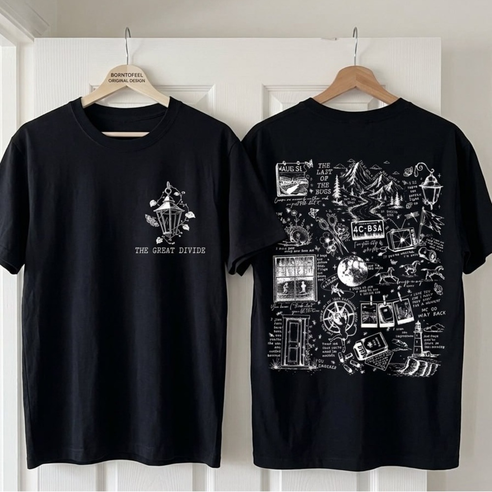 The Divide Tour Comfort Color Shirt, The Last Of The Bug Shirt